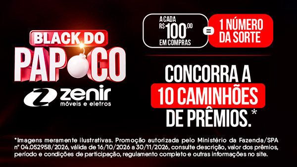 "Caminhão” de prêmios, no valor de R$25.170,99
